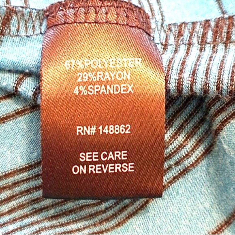 Torrid Green & Black Striped Sleeveless‎ Casual Midi Dress Plus Size 1X(14/16) - Picture 7 of 8